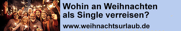 Singlereisen Weihnachten, Weihnachtsreisen fr Singles, Weihnachtsurlaub.de